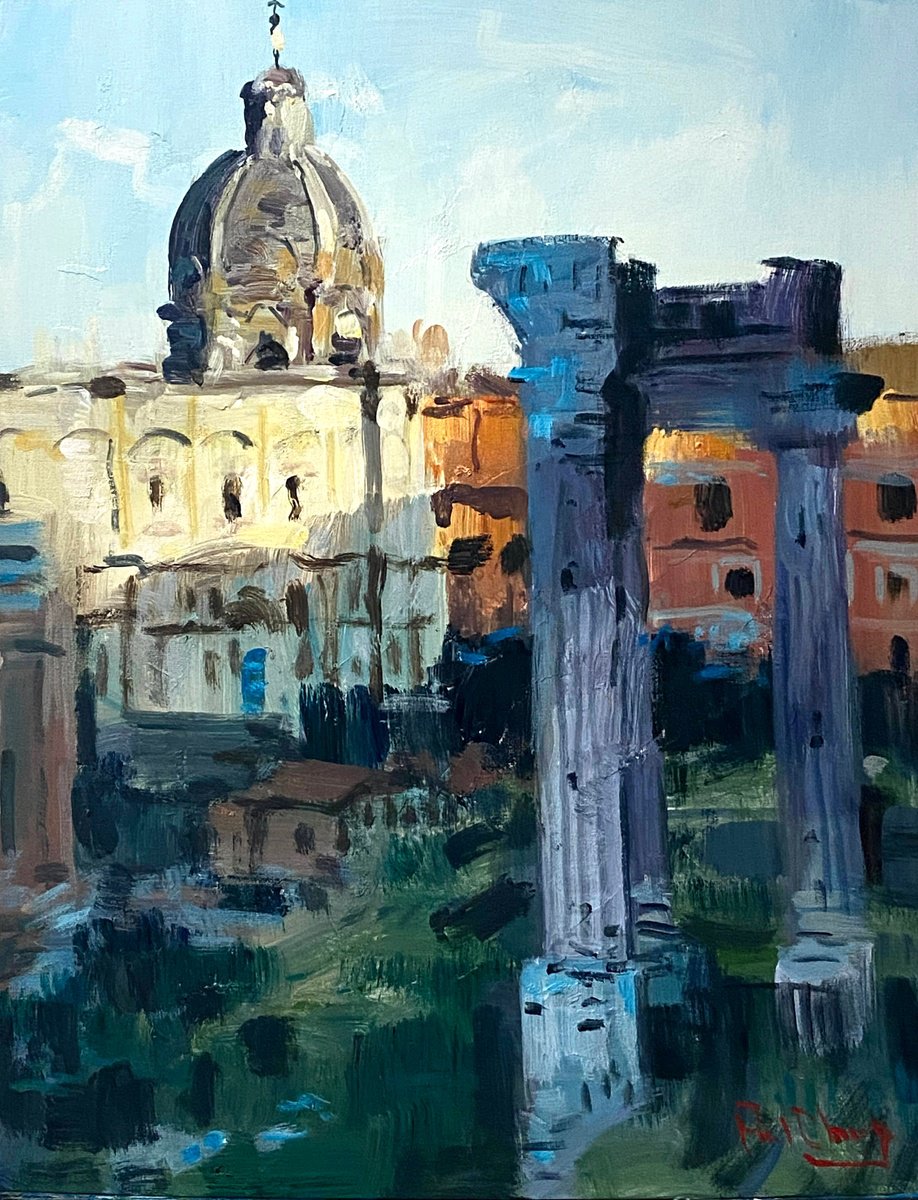 Corner of Rome by Paul Cheng