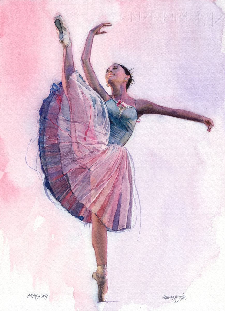 Ballet Dancer CCLXXXII by REME Jr.