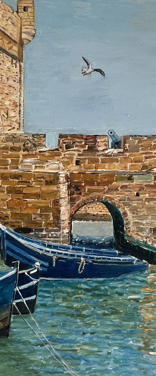 Fishing port by Isabelle Lucas