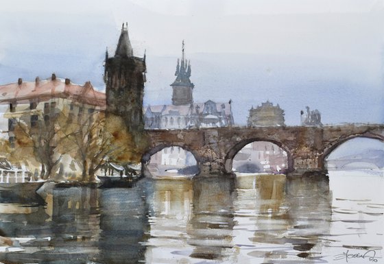 Prague, Charles bridge ( Karlův most)