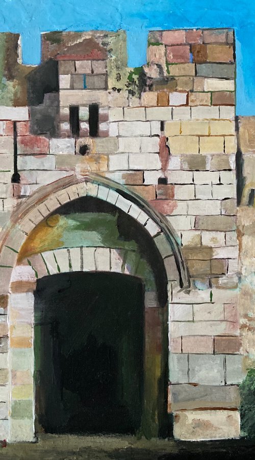 The Jaffa Gate Beckons by Andrew  Reid Wildman