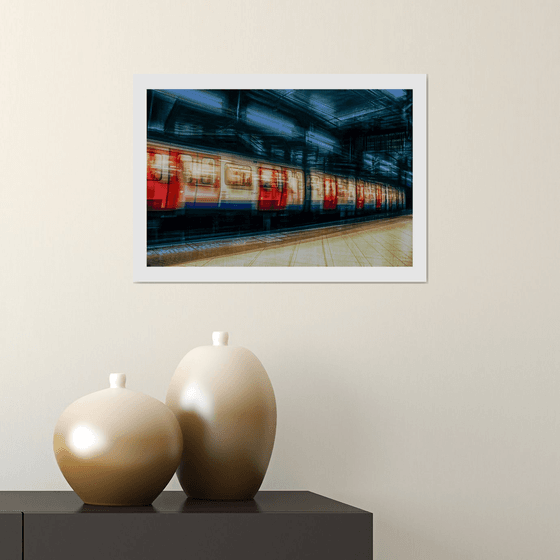 London Vibrations - The Tube. Limited Edition 1/50 15x10 inch Photographic Print