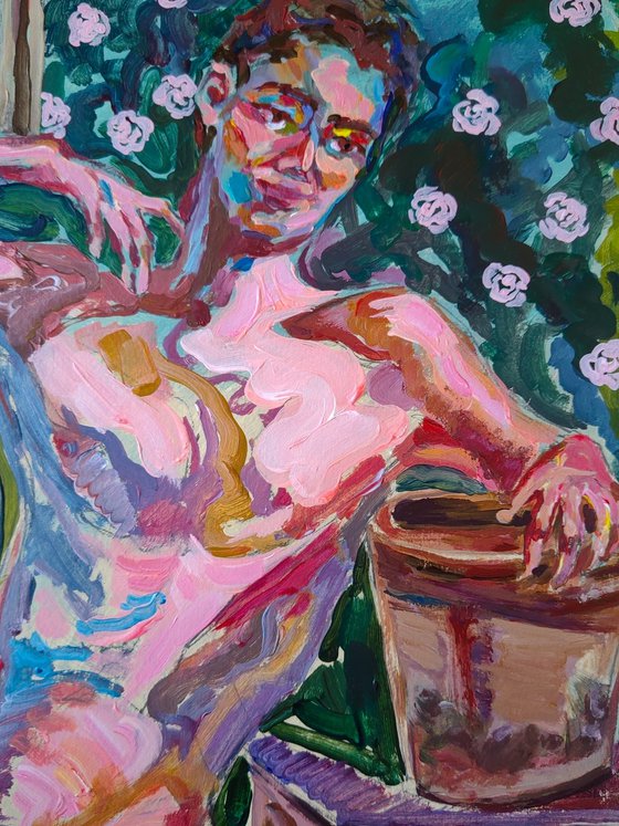 In the Shade of Rose Garden