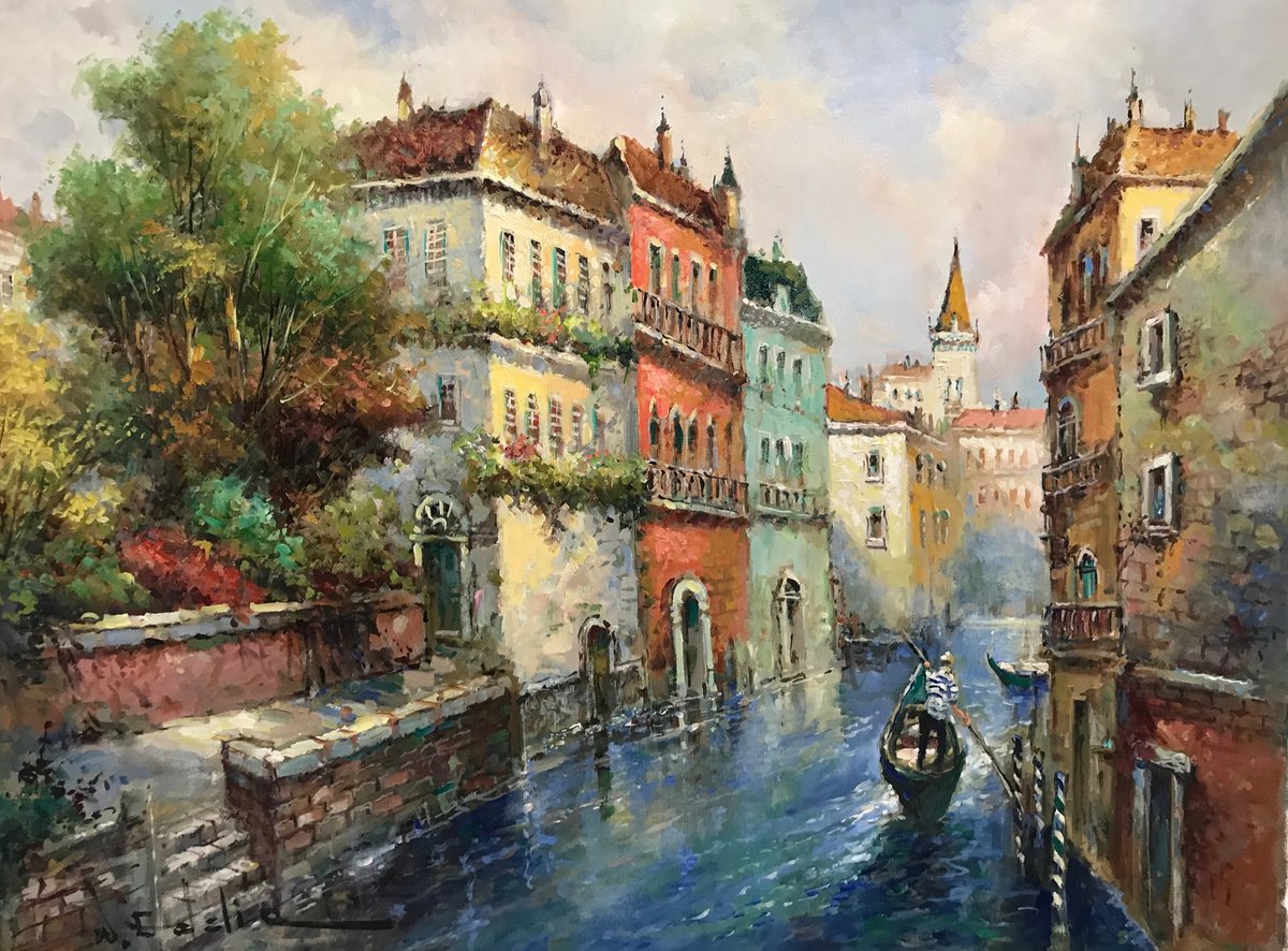 Free-Flowing City of Venice by W. Eddie