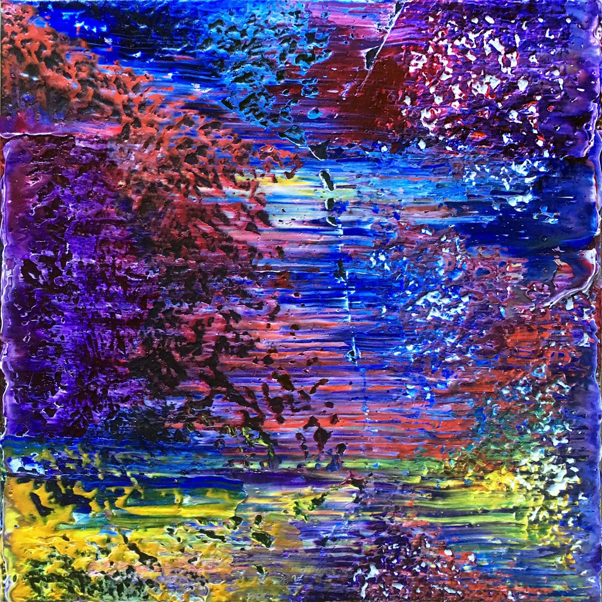 All A Blur By Preston M. Smith (Pms), 20 X 20, Artwork For Sale On Artfinder