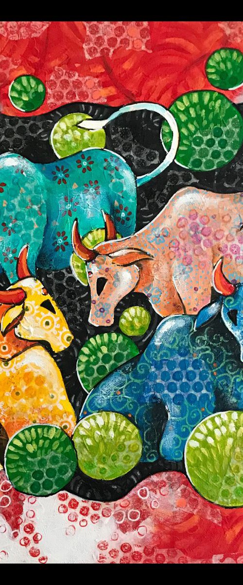 Gang (Gang of cows) by Sonali Mohanty