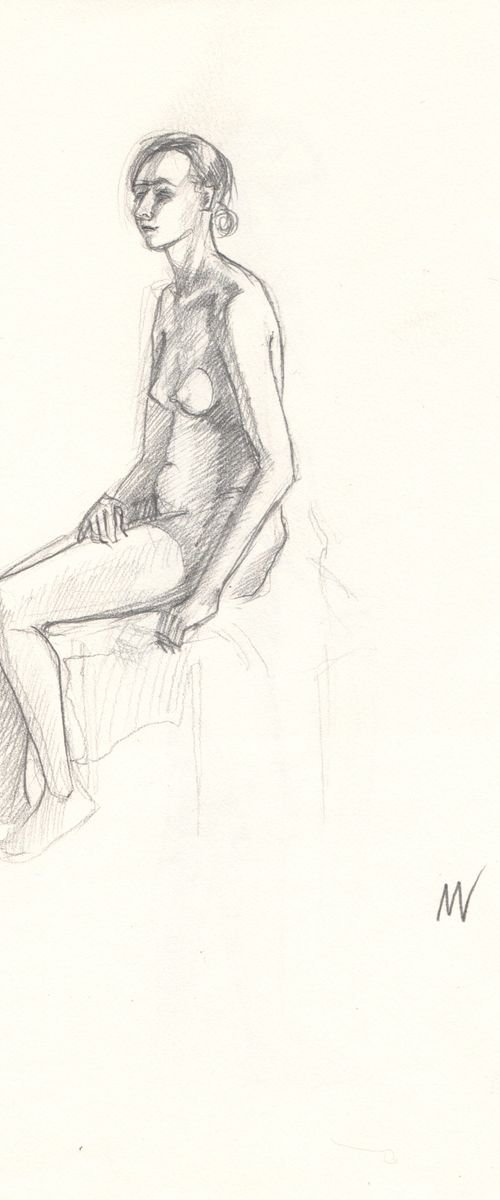 Sketch of Human body. Woman.69 by Mag Verkhovets