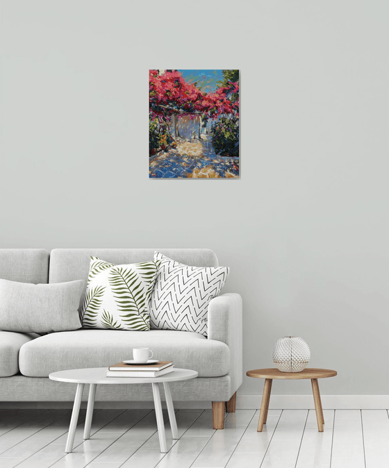 "Blomsng courtyard"