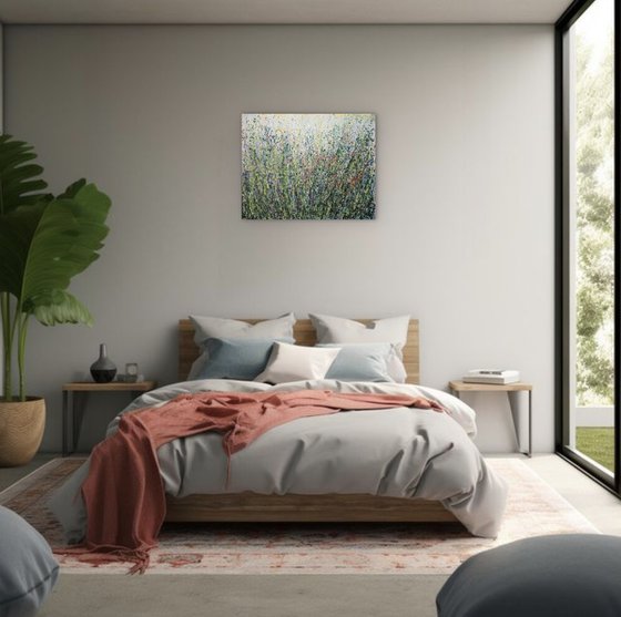 Pollock Style Abstract Art