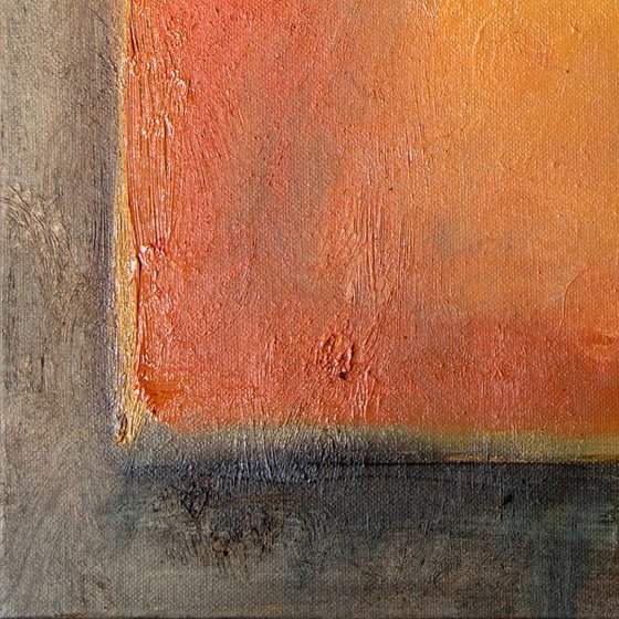 Mountain Field; Orange