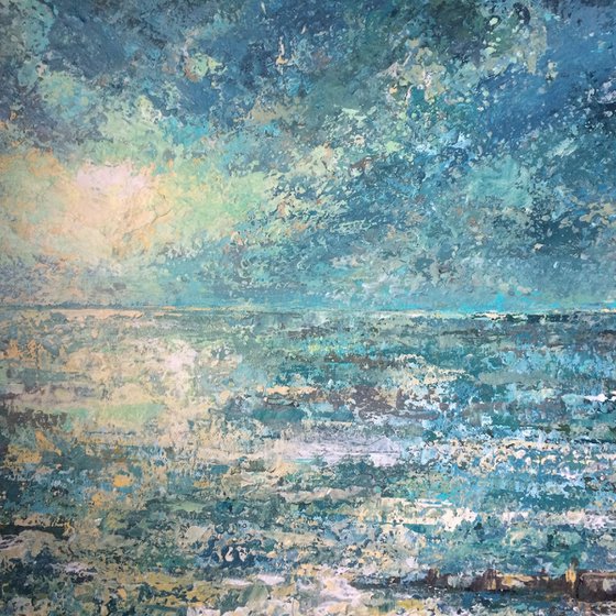 Beach- seascape painting