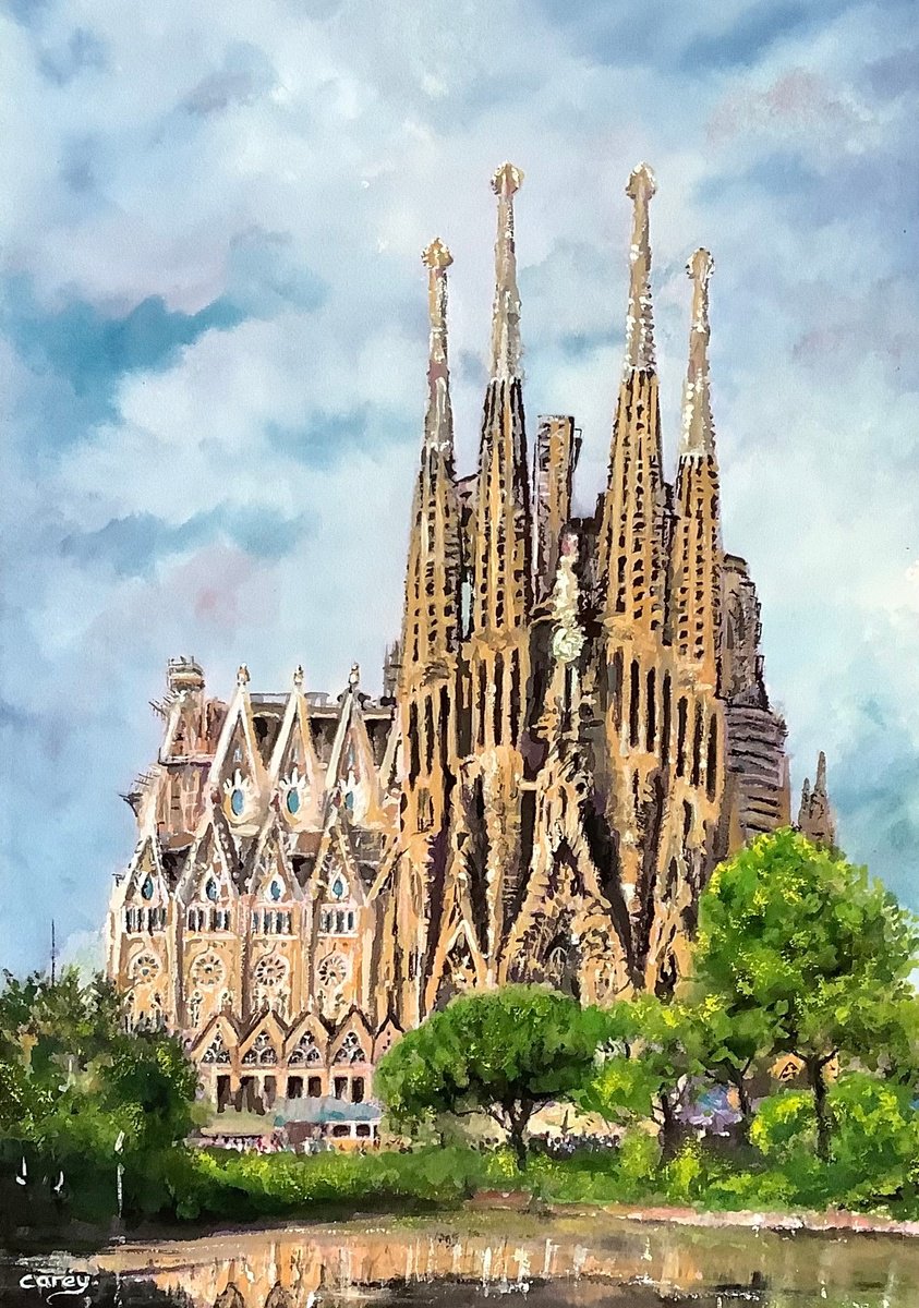 Sagrada Familia by Darren Carey