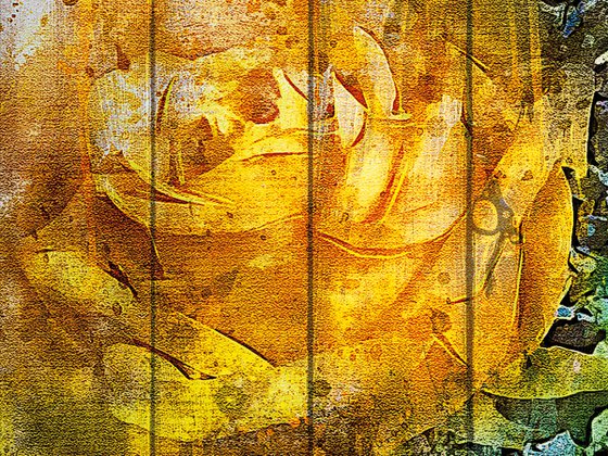 Rosas amarillas 4/original artwork