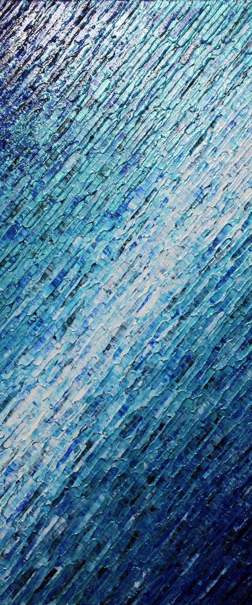White blue knife texture by Jonathan Pradillon