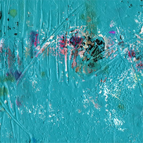 Infinite Love - Abstract Textured Painting  by Kathy Morton Stanion