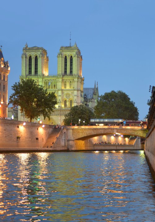 " The Seine. Notre-Dame de Paris " Limited Edition 1 / 50 by Dmitry Savchenko
