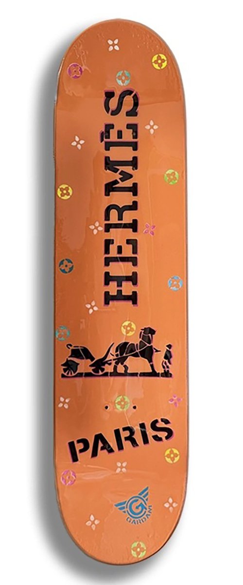 Hermes Skateboard by Gardani Art