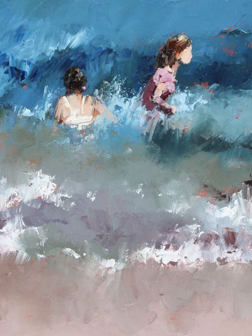 Braving The Waves XI by Claire McCall