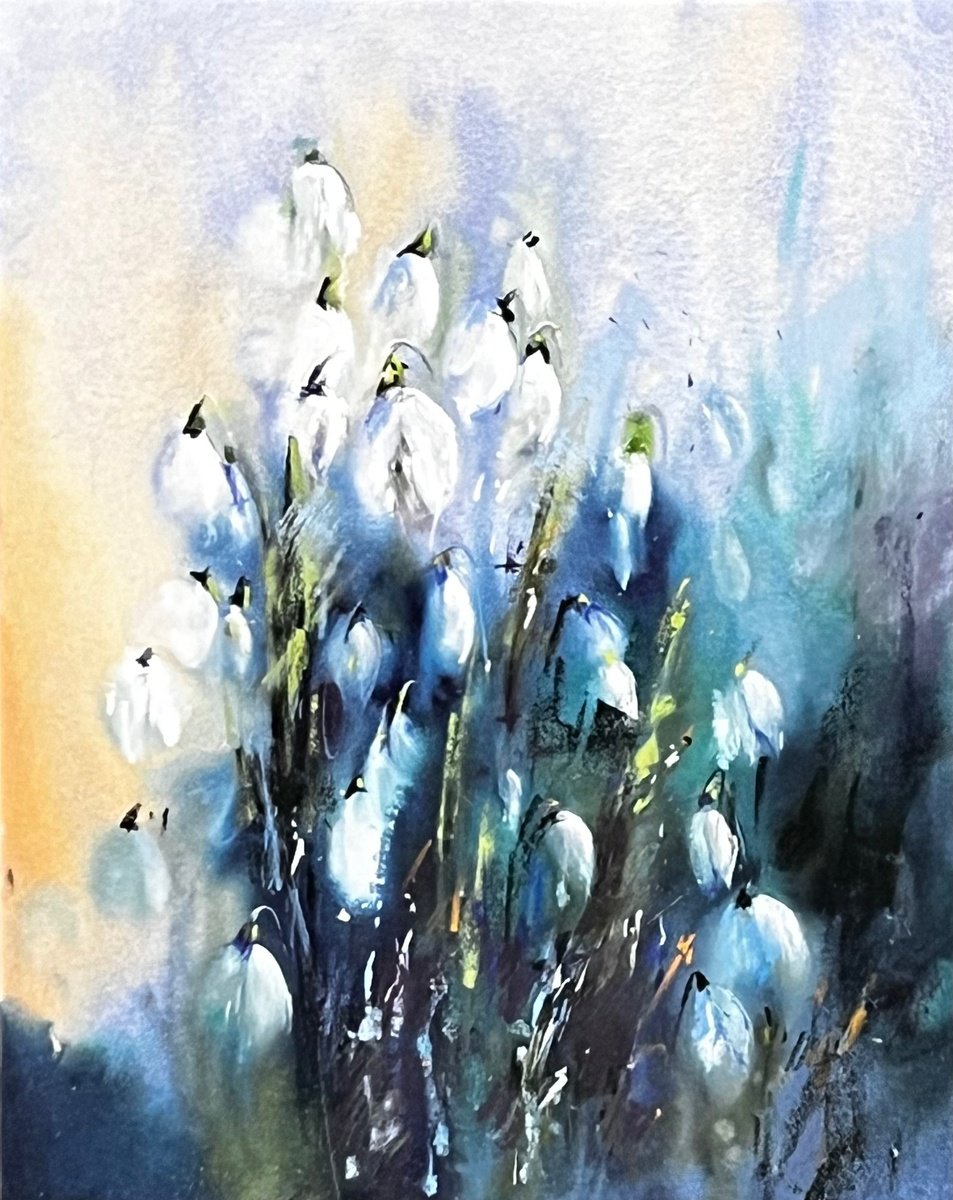 Snowdops Flowers by Yana Ivannikova