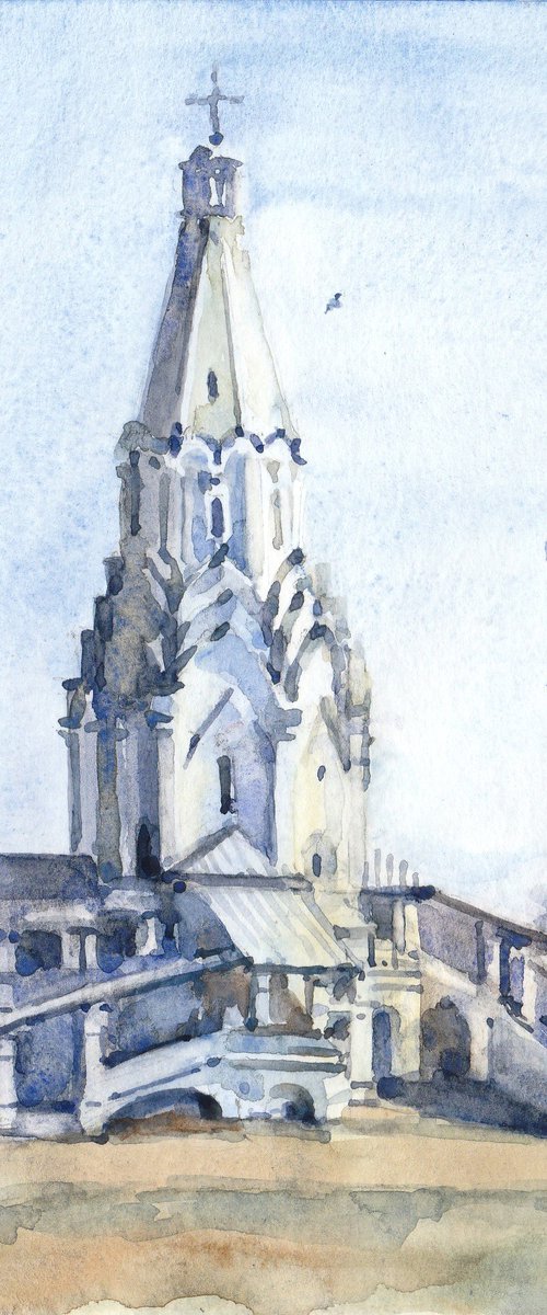 Church of the Ascension in Kolomenskoye by Tatiana Alekseeva