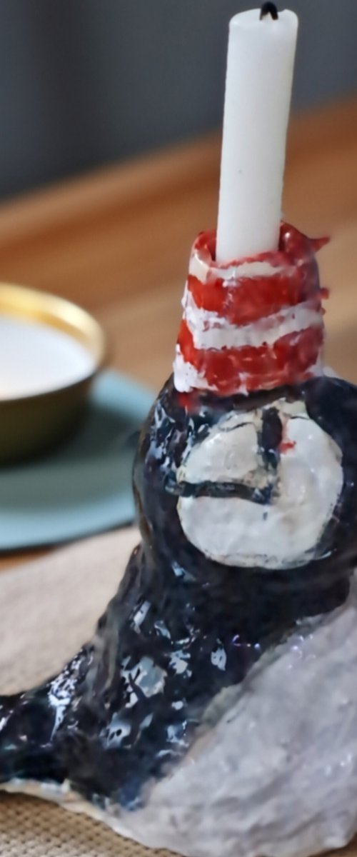 Happy Puffin by Deborah Donnelly