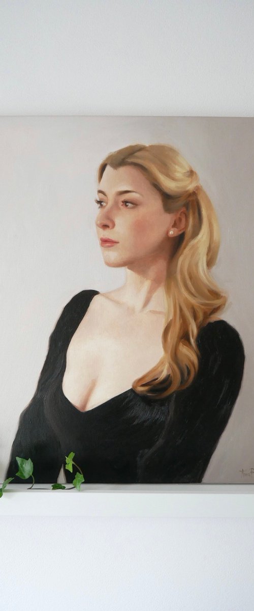 Commission portrait by Anna Bernadskaya