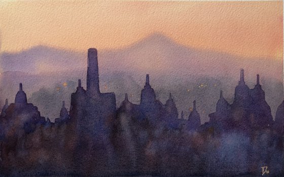 Borobudur sunrise