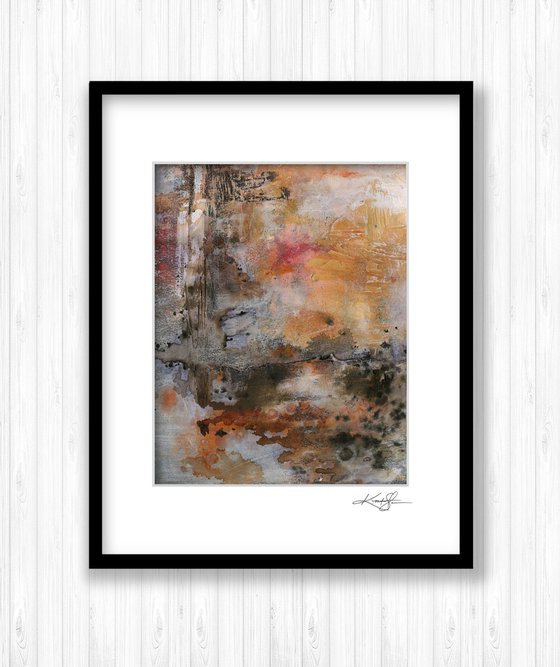 The Stillness of Silence - Abstract Painting by Kathy Morton Stanion ...