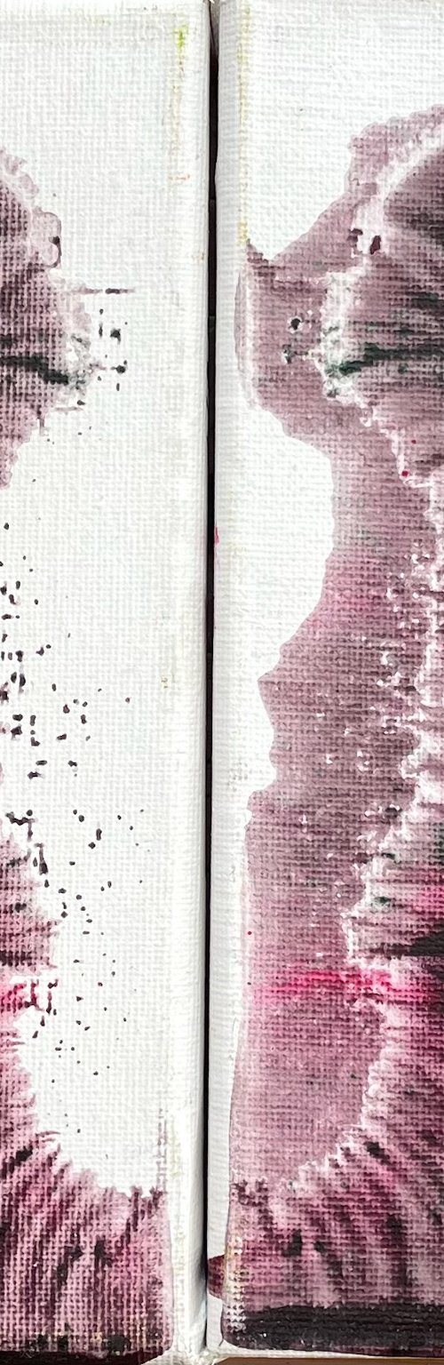 Mieze (Diptych) by Christel Haag