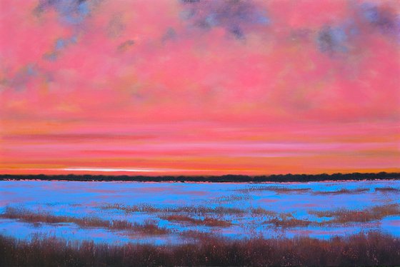 Marshland Sunset