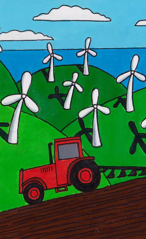 "Farming earth and air" by Tim Treagust