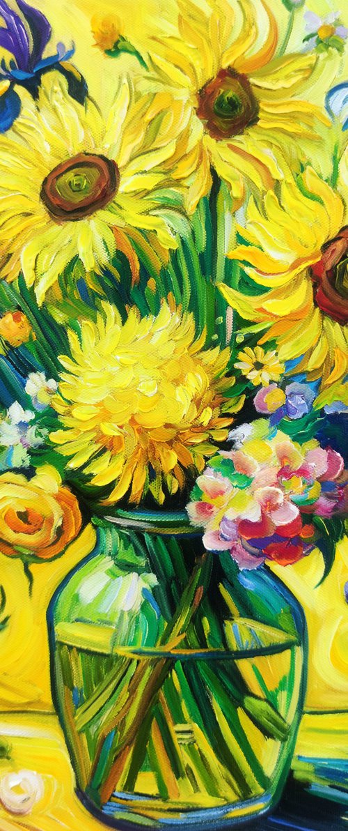 Sunbeam Bouquet by Angie Wright
