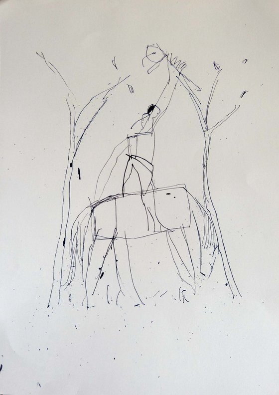 The Horse, 29x41 cm - ESA2 - AF Exclusive