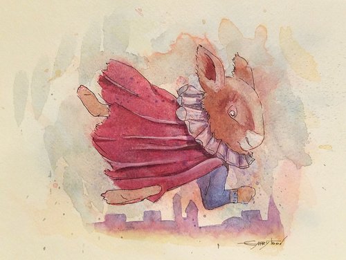 Super Rabbit by Gabriella DeLamater