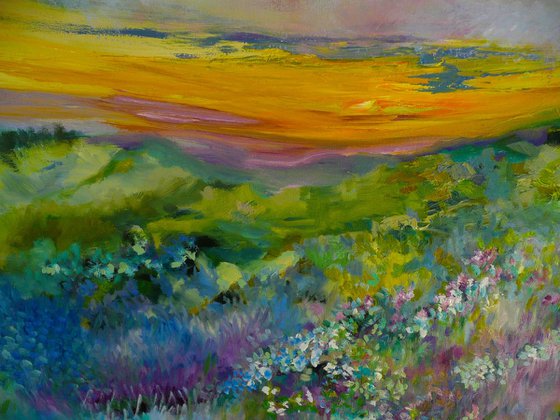 Sunrise over North York Moors