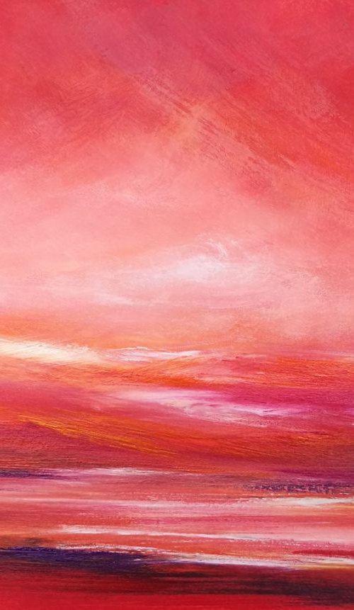 **Remembrance** - Art, colourful, seascape, stunning by Mel Graham