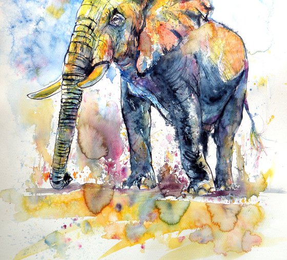 Big elephant