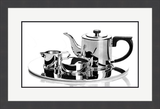 Chrome Tea Set