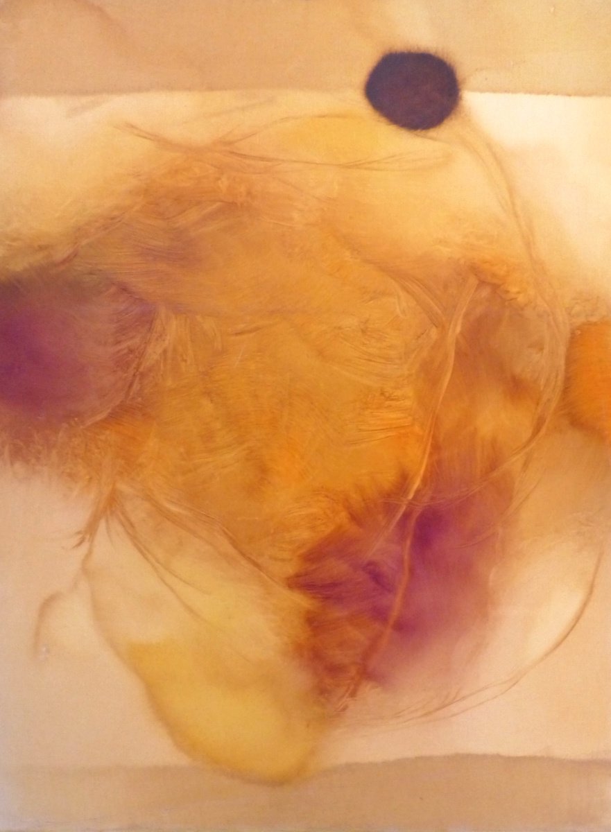 Abstract Oil Painting By Frederic Belaubre, 24 X 32, Metafigure #71, Oil On Canvas 81X60 Cm, Original Artwork