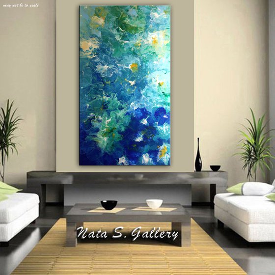 Ocean Melody - Extra Large Abstract Painting