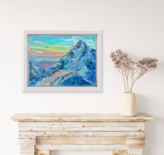 Mountain Light, 18*24cm