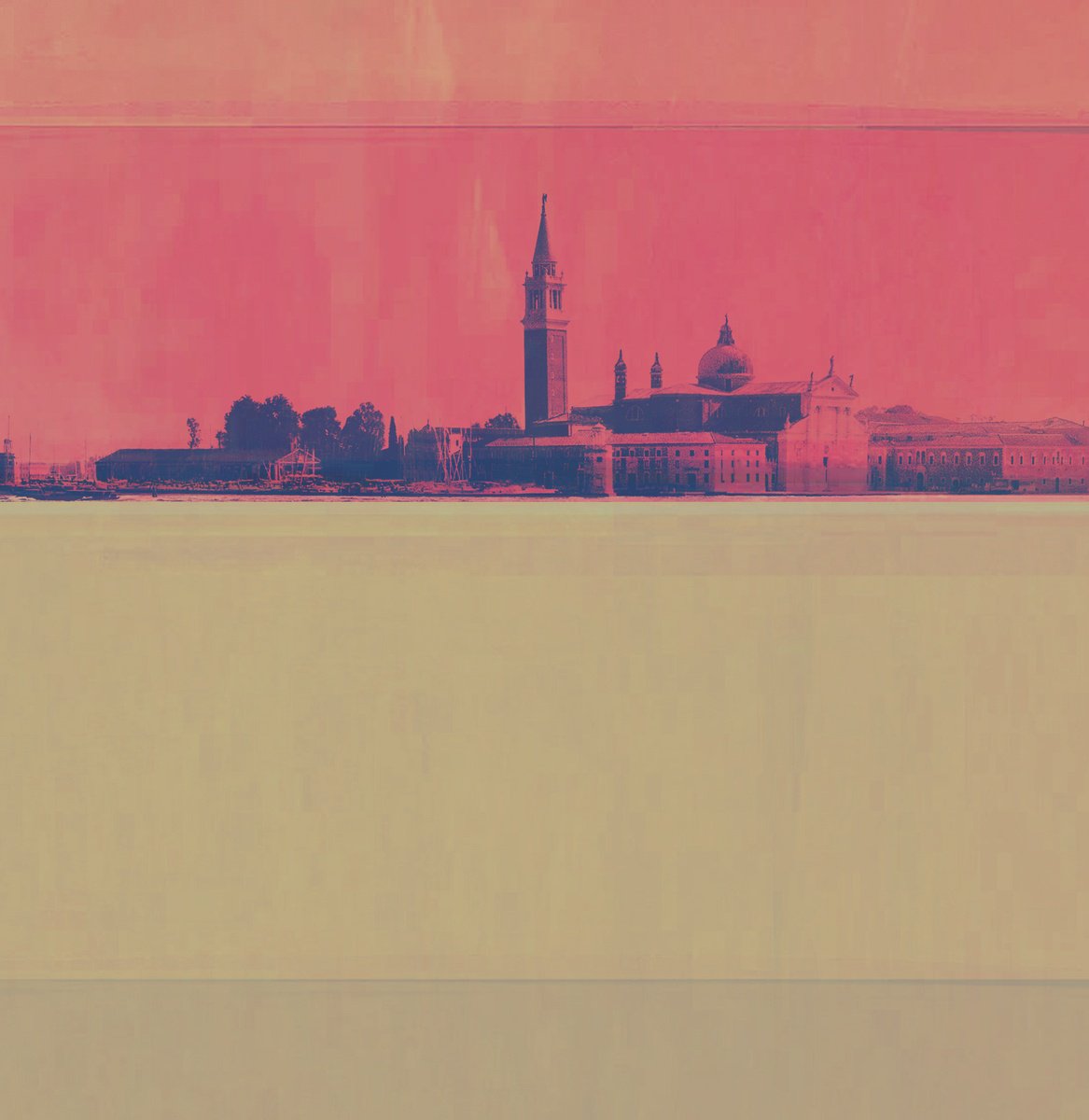 Impressionistic Cityscapes Giclee Print By Adrian Bradbury, 16 X 16, San Giorgio Maggiore, Original Artwork