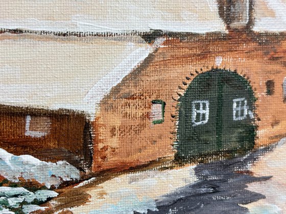 Winter view in Dalen