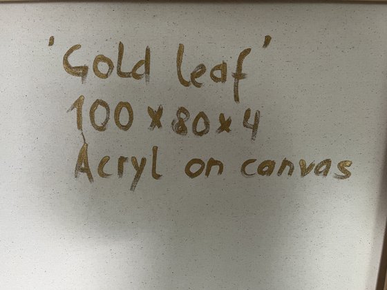 Gold Leaf 100x80x4