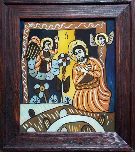 jesus praying in gethsemane painting
