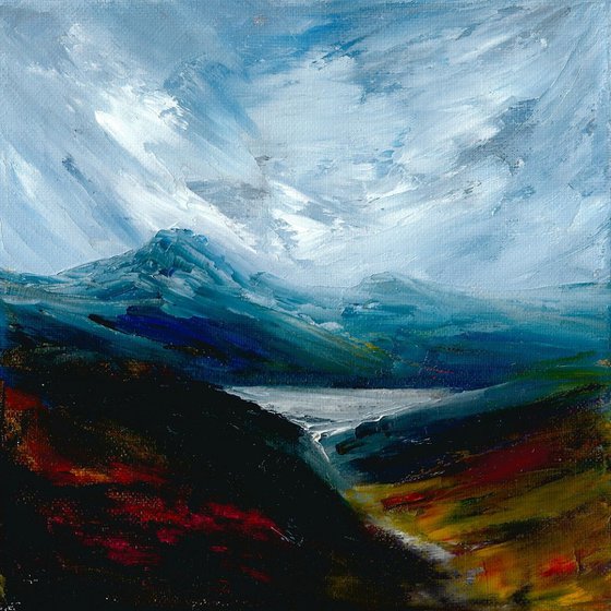 Hydro, loch painting of Scotland