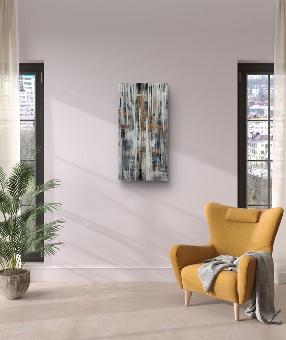 White Drift 50x100x2 cm