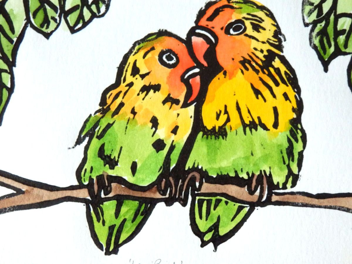 Love Birds by Kirstie Dedman