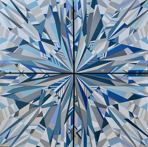 CRYSTAL BLUE by Marina Astakhova