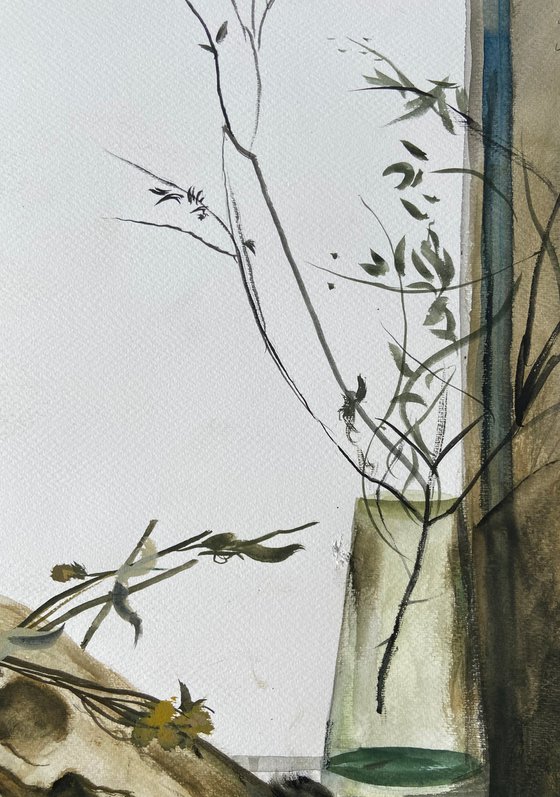 Horse and Crow